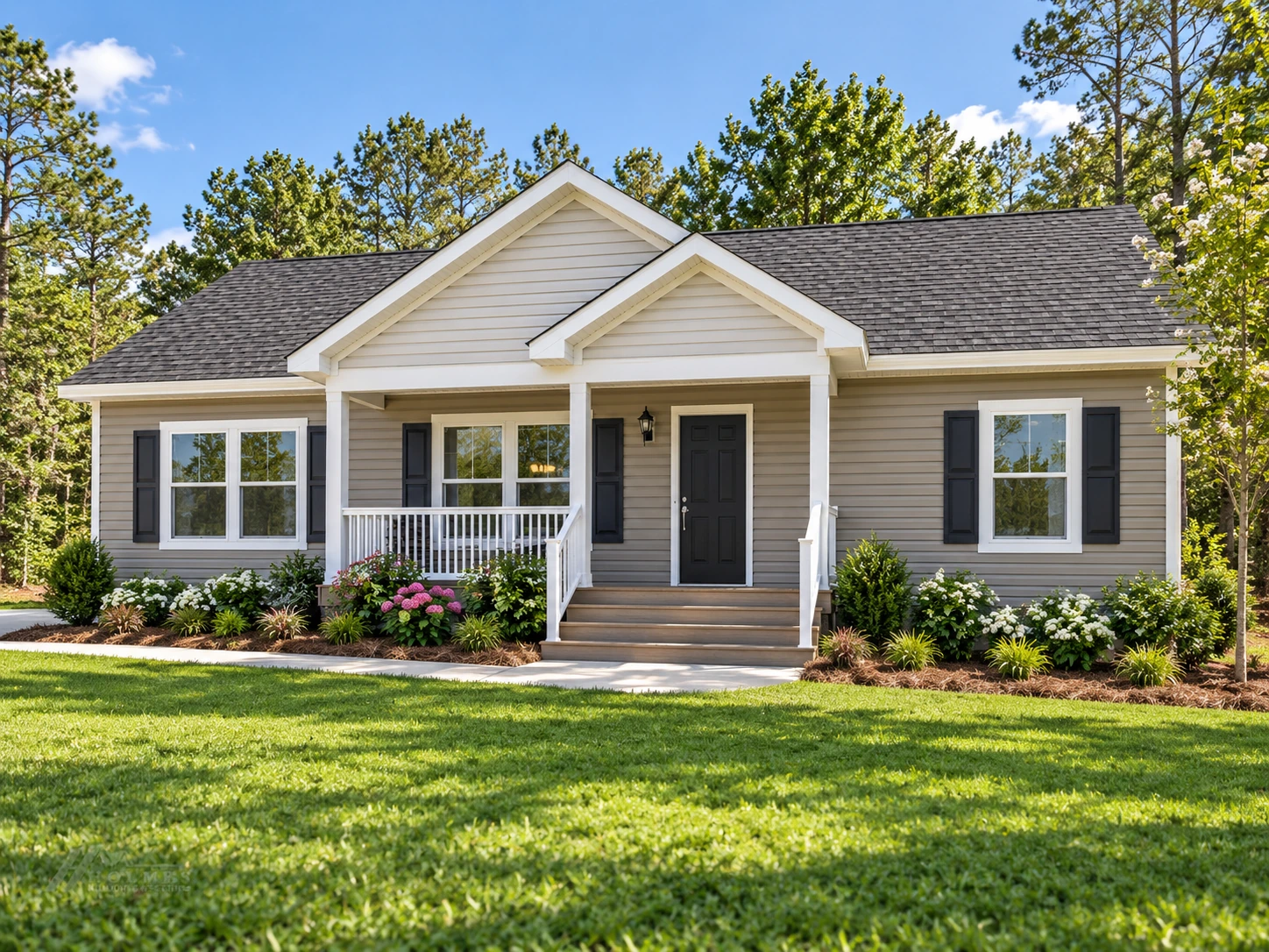 Live Oak exterior rendering based on the actual model